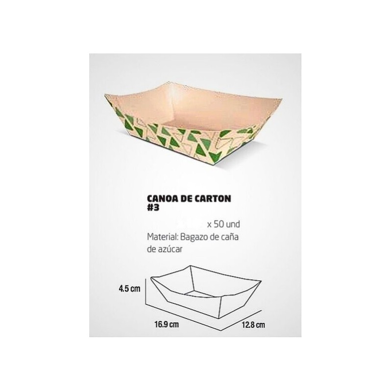 BANDEJA CANOA N3  BIOFORM