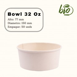 BOWL BIOFORM 32 OZ PQX50