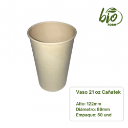 VASO 21 ONZ CAÑATEK PQ X 50