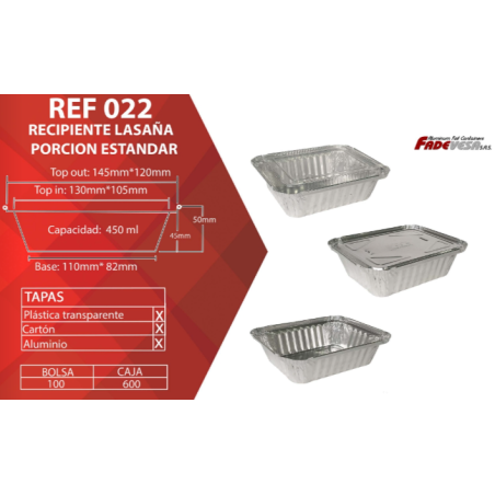 TAPA ALUMINIO REF T/ M 022