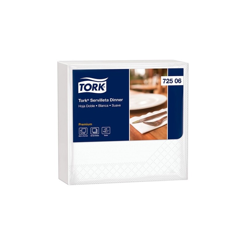 SERVILLETA LUJO X 50 REF 72506 / 72501 TORK