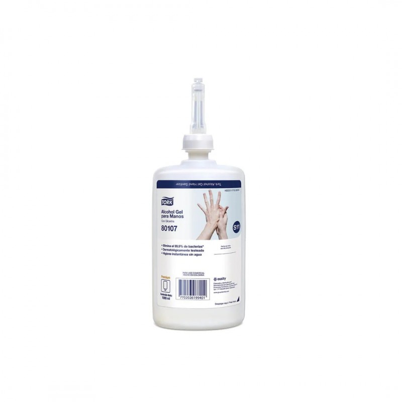 GEL ANTIBACTERIAL X 1.000 ML  TORK -  REF 80107