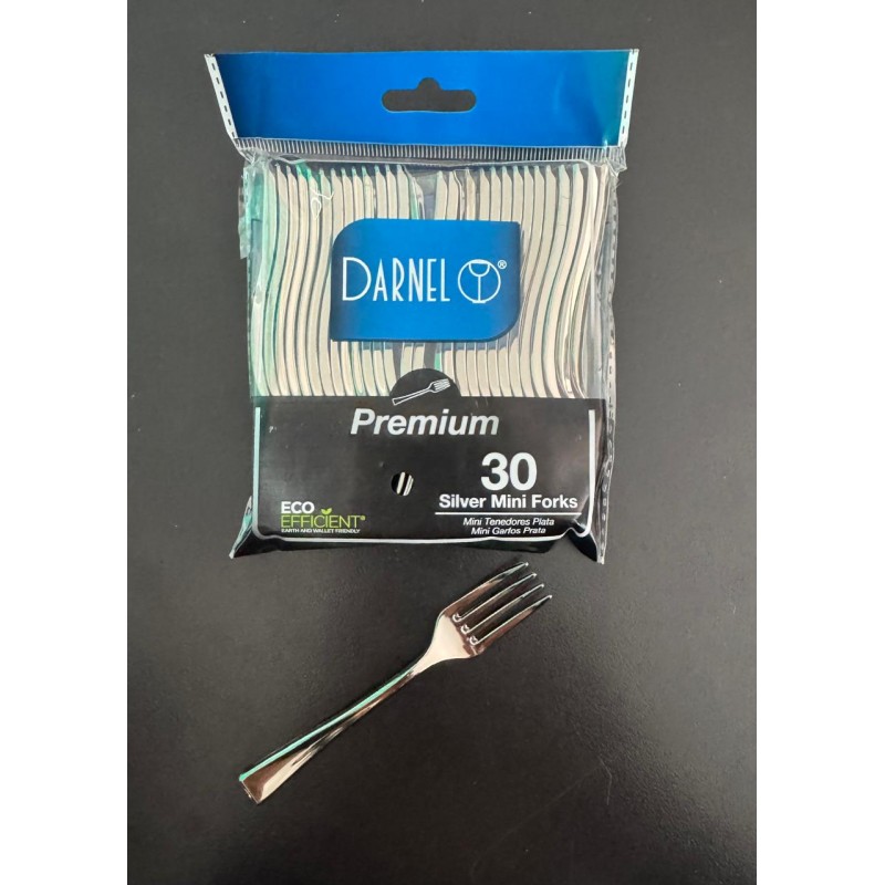 TENEDOR PEQUEÑO DARNEL PREMIUM X 30 UND