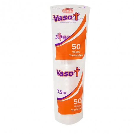 VASO 3.5 OZ OPAL PAQ. X 50 UND WAU