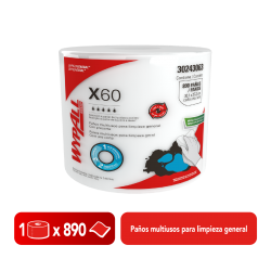 WYPALL X-60 JUMBO BLANCO X 300 MTS REF 30243063