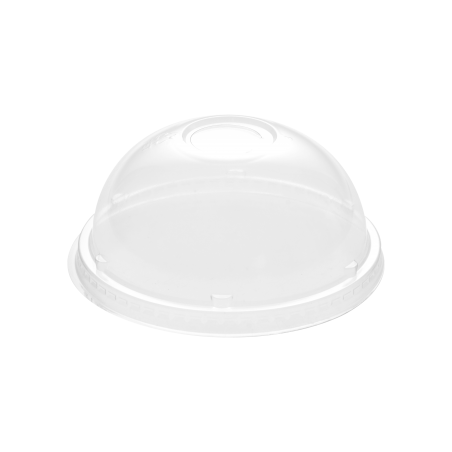 TAPA VASO PRISMA DOMO 12-14-16-18 OZ SIN PERF PET X 100 UND