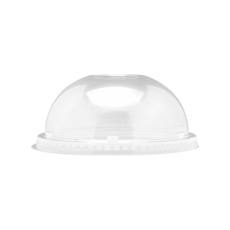 TAPA VASO PRISMA DOMO 12-14-16-18 OZ PET X 100 UND