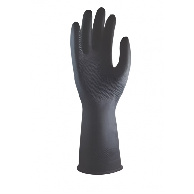 GUANTE NEGRO DELFIN 7 CALIBRE 25