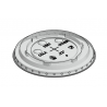 TAPA PRISMA PLANA PERFORADA 5-7-10 OZ PET PQ X 100