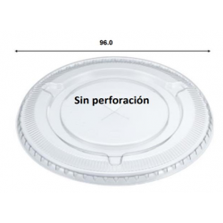 TAPA PRISMA PLANA SIN PERF 9 -12 OZ PET PQ X 100