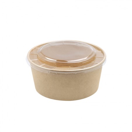 TAPA BOWL KRAFT  24/32 PET PQX25