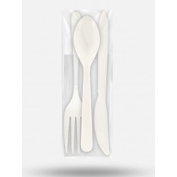 SET TRIO ENVAECOL CUCHARA/TENEDOR/CUCHILLO/SERV X  80