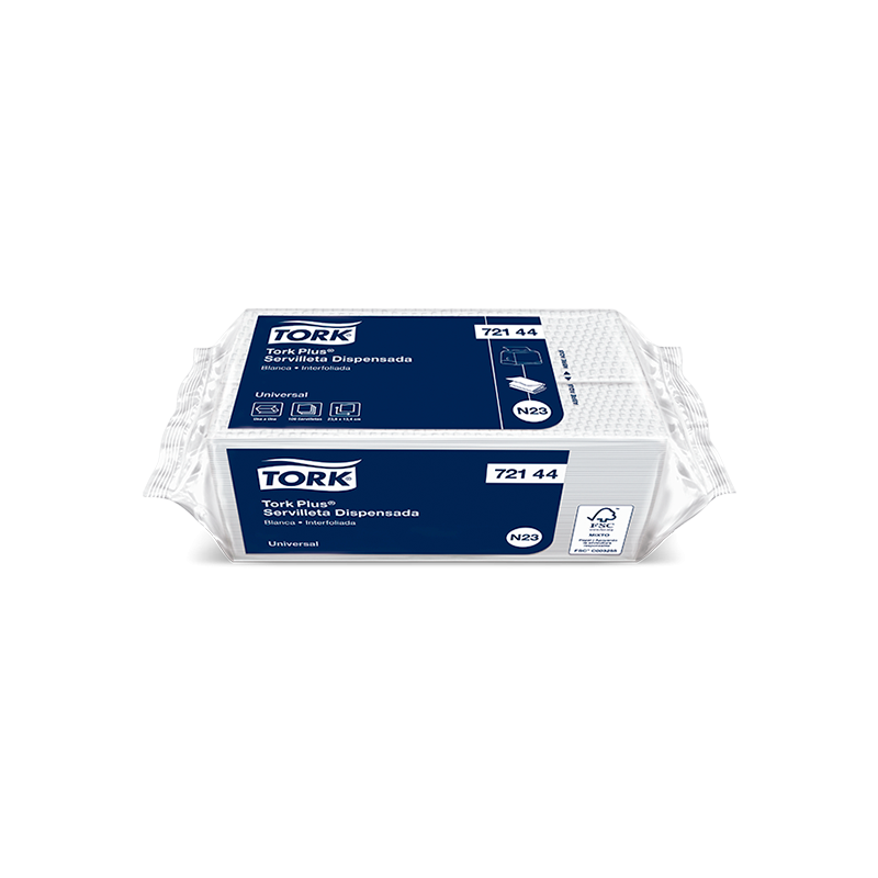 SERVILLETA CAF PLUS 100 PQ X 100 UND 72144 TORK