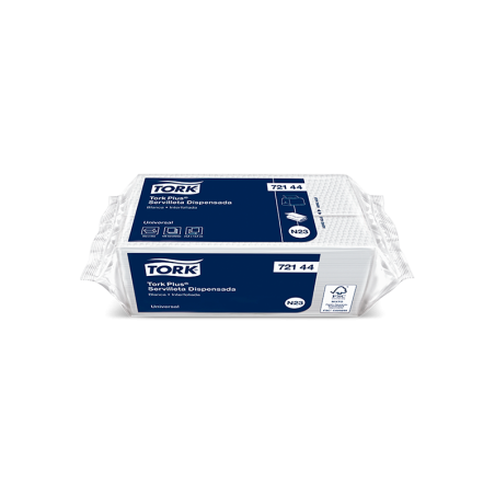 SERVILLETA CAF PLUS 100 PQ X 100 UND 72144 TORK
