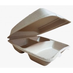 PORTACOMIDA ECOGREEN PULPA DE PAPEL 22X18X7 P3 X 20
