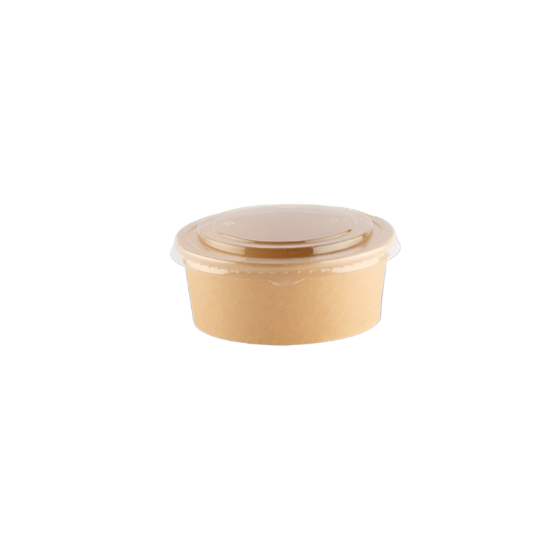 BOWL KRAFT 750 (26 OZ) C/TAPA PQX 25 UND