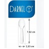 CUCHARA POSTRE PEQ CRISTAL 7.5  PAQ X 500 UND