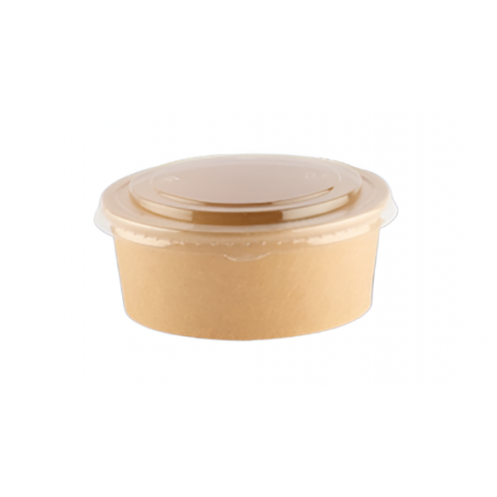 BOWL KRAFT 750 (26 OZ) C/TAPA PQX 25 UND