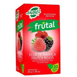 AROMATICA JAIBEL INFUSION FRUTOS ROJOS X 20 SOBRES