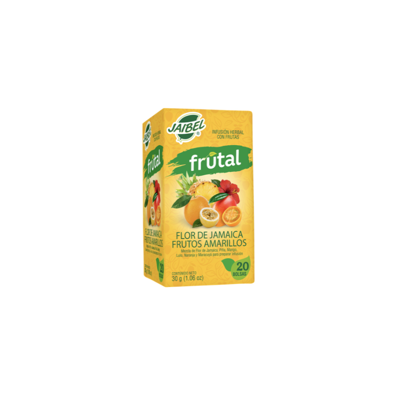 AROMATICA JAIBEL INFUSION FRUTOS AMARILLOS X 20 SOBRES