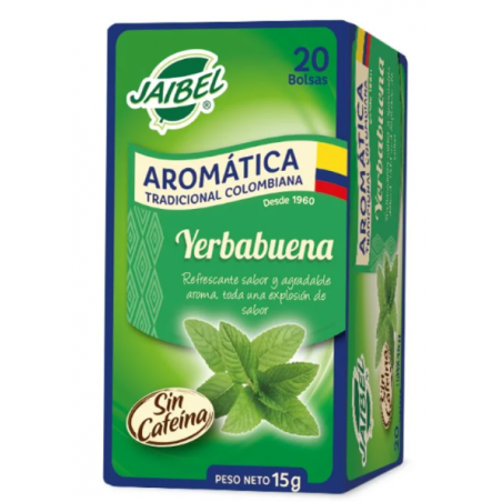 AROMATICA JAIBEL CAJA X 20 BOLSITAS SURTIDA
