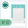 BOLSA PAPEL 25.5 X 13 X 33 C/M REF MISSY BLANCA