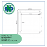 PLATO SEEDPACK BAGAZO DE CAÑA 20X20 PQX20