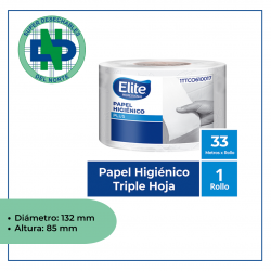 PAPEL HIG BCO TH PLUS 33MTS REF TTCO610017 ELITE