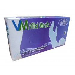 GUANTE DE VINILO CAJA X 100 UND X/L