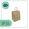 BOLSA PAPEL MINI NAT SMALL 14 X 8,1 X 21,5 C/ M
