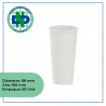 VASO 21 ONZ BIOFORM BLANCO PQ X 50