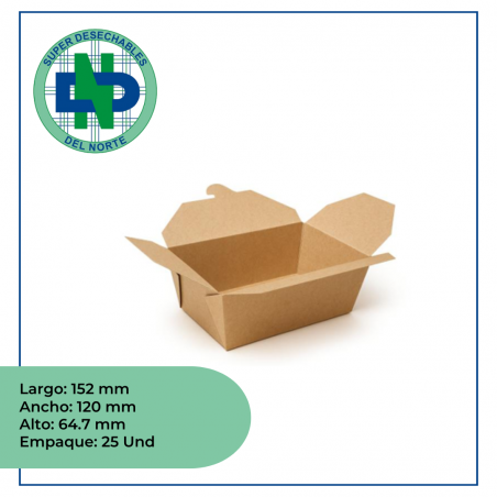 CAJA BIOFORM 29 OZ PEQUEÑA PQ X 25