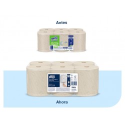 TOALLA MANOS T/H NAT. ROLLO X 100 MT R-7368-9