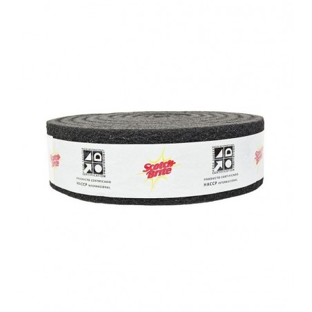ESPONJILLA SCOTH NEGRA PARRILLA ROLLO X 5  METROS