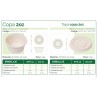 COPA ECOGREEN SALSERA 2 ONZ + TAPA X 100