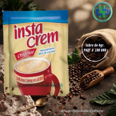 INSTACREM SOBRE 4 GR. PQT. X 100 UND.