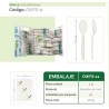 CUCHARA ECOGREEN MINI 11.5 CM X 50