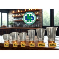VASO PRISMA 9 ONZAS PET 93 MM PQ X 50