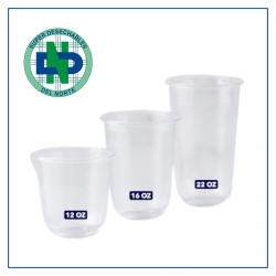 VASO TIPO U 22 OZ PP PQ X 50