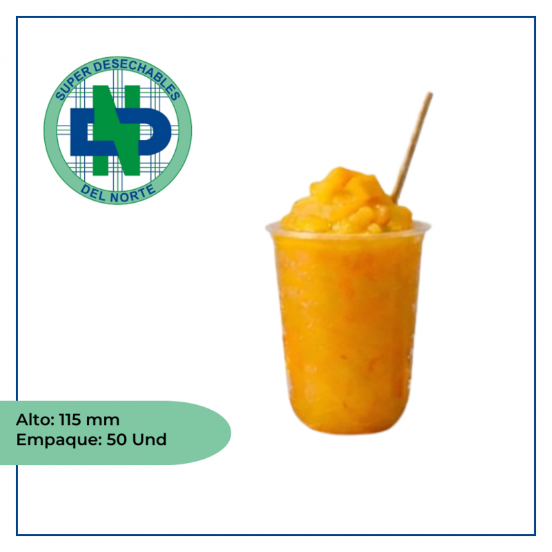 VASO TIPO U 16 OZ PP PQ X 50