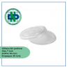 TAPA VASO TIPO U PLANA SIN PERF PP / BASE HELADO 6OZ PQ X 50 UND