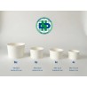 BASE HELADO 8 OZ BLANCA PQ X 50 - BARVAL