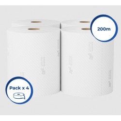 TOALLA MANOS ROLLO BCA BASIC 200 MTS X 4RLL REF 5396