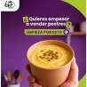 CONTENEDOR BIOFORM 8 OZ PAQUETE X 25