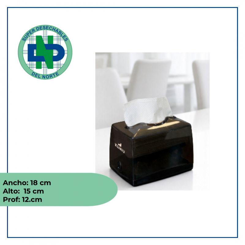DISPENSADOR SERVILLETA GC NEGRO