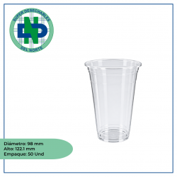 VASO PET 16 ONZAS X 50 WAU MAESTRO