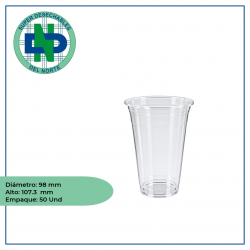 VASO PET 12 ONZAS X 50 WAU MAESTRO