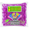 CUCHARA MALTEADA COLORES NEON PS X 100 UND - DE