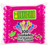 CUCHARA MALTEADA COLORES NEON PS X 100 UND - DE