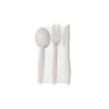 SET TRIO ECOGREEN CUCHARA/TENEDOR/CUCHILLO/SERV X 100